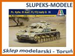 Italeri 6514- Pz.Kpfw.IV Ausf F1/F2/early G 1/35